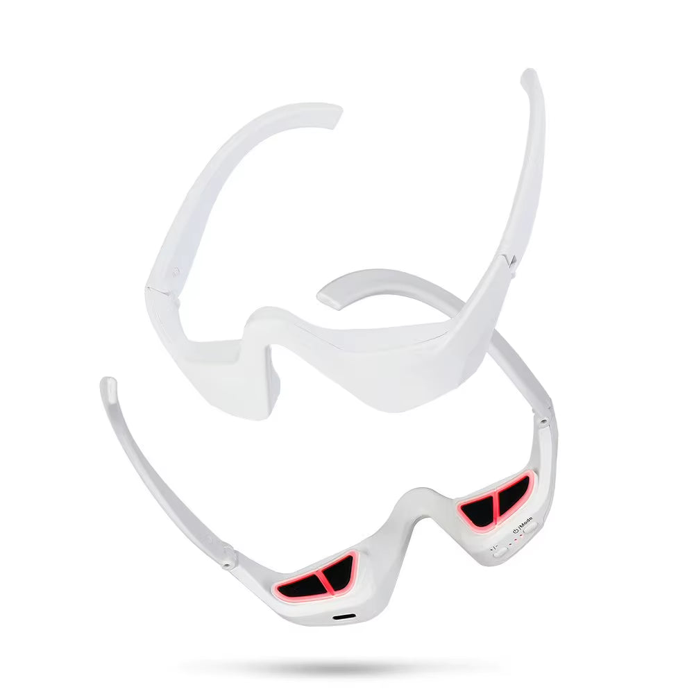 Intelligent Eye Massage Glasses, Relieve Eye Fatigue, Daily Eye Care Device for Students, Home Office Mobile Phone Use